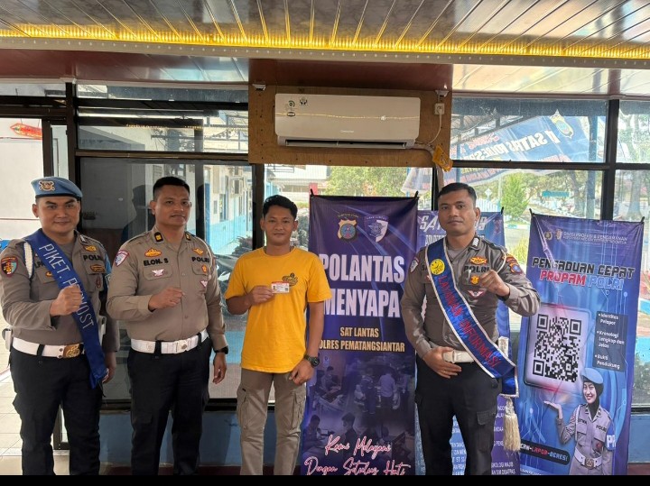 Polres Pematangiantar Tegas Bantah Tuduhan Pungli Penerbitan SIM A.