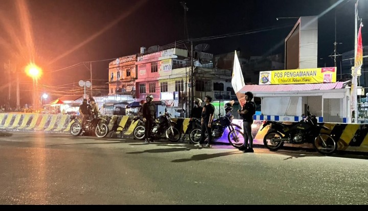 Polres Pematangsiantar Patroli Hingga Subuh Antisipasi Guantibmas.