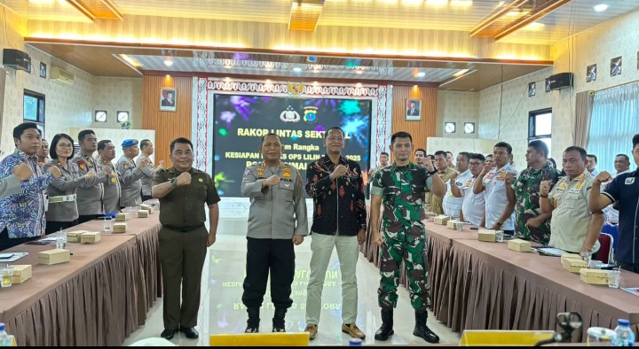 Siap Amankan Natal & Tahun Baru, Polres Simalungun Gelar Rakor Lintas Sektoral Operasi Lilin Toba 2025, Libatkan Pemda hingga BUMN.