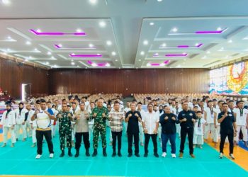 Kegiatan Kejurda Pencab Tarung Derajat Kota Pematangsiantar Tahun 2025.