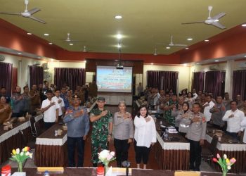 Kapolres Pematangsiantar Pimpin Rakor Lintas Sektoral Ops Lilin Toba Tahun 2025.