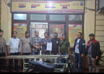 Polsek Siantar Utara Selesaikan Dugaan Pencurian Besi Dengan Restorative Justice.