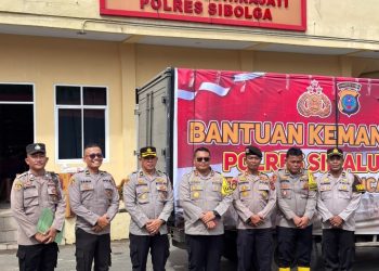 Bantuan Polres Simalungun Tiba di Posko Tapteng dan Sibolga, 1.740 Paket Makanan Berhasil Disalurkan ke Korban Bencana.