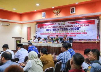 Wali Kota Pematangsiantar Wesly Silalahi, SH, MKn Diwakili Kadishub Drs Daniel Hamonangan Siregar Hadiri Rapat Koordinasi (Rakor) Kesiapan Pengamanan Perayaan Natal Tahun 2025 & Menyambut Tahun Baru 2026 di Wilayah Kota Pematangsiantar.