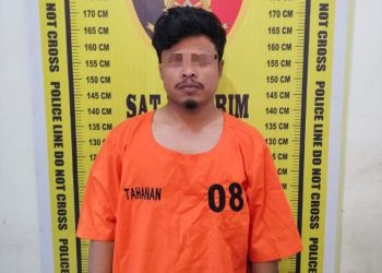 Polres Pematangsiantar Tangkap Pelaku Penggelapan Sepedamotor Asal Simalungun.