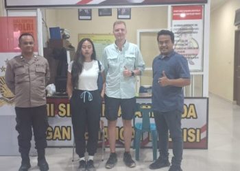 Polsek Parapat Selesaikan Perselisihan Warga & Turis Asing Lewat Problem Solving, Keamanan Wisata Tetap Terjaga.