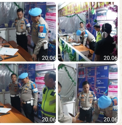 Kasi Propam Polres Pematangsiantar Dampingi Tim Bid Propam Polda Sumut Cek Pospam.