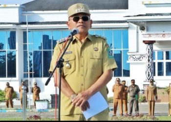 Pasca Libur Natal dan Tahun Baru 2025 - 2026, Bupati Simalungun Pimpin Apel Pagi : Disiplin ASN Faktor Penting Meningkatkan Kinerja.