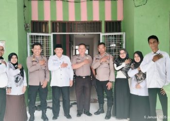 Sat Binmas Polres Pematangsiantar Gelar Patroli Sambang Kamtibmas kepada Tokoh Agama.