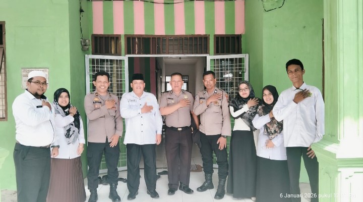 Sat Binmas Polres Pematangsiantar Gelar Patroli Sambang Kamtibmas kepada Tokoh Agama.