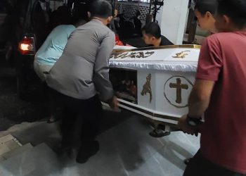 Kapolsek Siantar Utara Cek TKP Kebakaran Rumah Jalan Pergaulan.