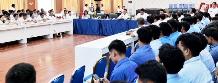 Wakil Bupati Simalungun Pimpin Rapat Koordinasi Satgas MBG Bersama SPPI Se -Kabupaten.