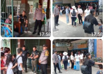 Bhabinkamtibmas Polsek Siantar Barat Sambangi Objek Wisata, Sampaikan Pesan Kamtibmas.