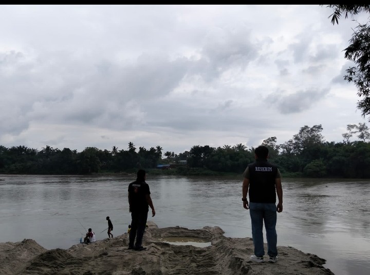 Pidsus Sat Reskrim Polres Simalungun Beraksi, Tanggapi Laporan Masyarakat Soal Tambang Ilegal di Sungai Bah Bolon.