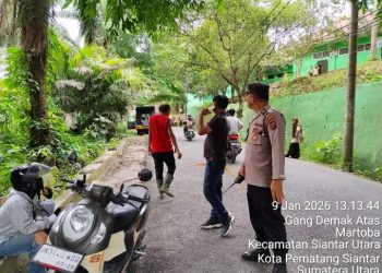 Polsek Siantar Barat Respon Cepat Laporan Masyarakat.