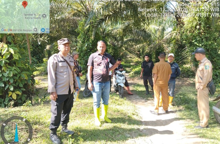 Polsek Tanah Jawa Mediasi Sengketa Pemalangan Jalan di Dolok Sinumbah Simalungun, Akses Warga Kembali Lancar.
