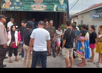 Kapolsek Siantar Utara Gagalkan Seorang Wanita Tinggalkan Anaknya & Pertemukan Dengan Keluarga.