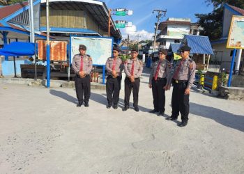 Liburan di Parapat? Dijamin Aman, Ada Polisi Ganteng Patroli Humanis, Wisatawan Auto Baper.