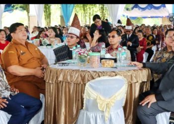 Hadiri Open House GKPS, Sekda Ajak Jemaat GKPS Bersama Membangun Dengan Semangat Baru Menuju Simalungun Maju.