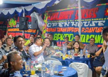 Wali Kota Pematangsiantar Wesly Silalahi, SH, MKn Hadiri Acara Open House DPD IPK Kota Pematangsiantar.