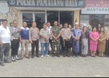 Pisah Sambut Kapolsek Pamatang Raya : Sederhana Namun Sarat Makna di Tanah Simalungun.