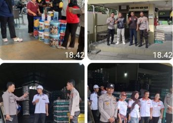 Sat Binmas Polres Pematangsiantar Sambang Kamtibmass Kepada Karyawan Perusahan.