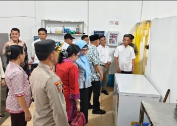 Kapolsek Tanah Jawa Dampingi Bupati Simalungun Launching Program Makan Bersama BGN, Pastikan Aman & Sesuai SOP.