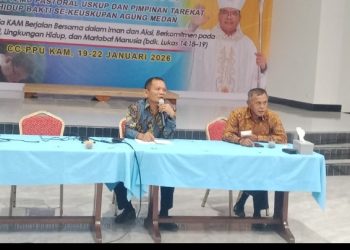 Wakil Ketua DPRD Pematangsiantar Ir. Daud Simanjuntak, MM Hadiri Rapat Paripurna Pengurus Gereja Katolik Paroki Jalan Medan.