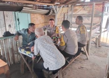 Bhabinkamtibmas Polsek Siantar Martoba Sosialisasi Cegah Kebakaran.