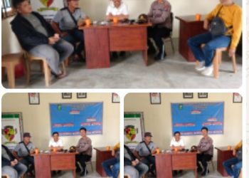 Kapolsek Dolok Silau Yang Baru Menjabat Langsung Tancap Gas, Kunjungi Pangulu Nagori Bangun Sinergitas.