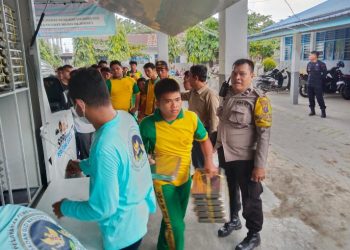 Bhabinkamtibmas Polsek Siantar Timur Monitoring Distribusi MBG.
