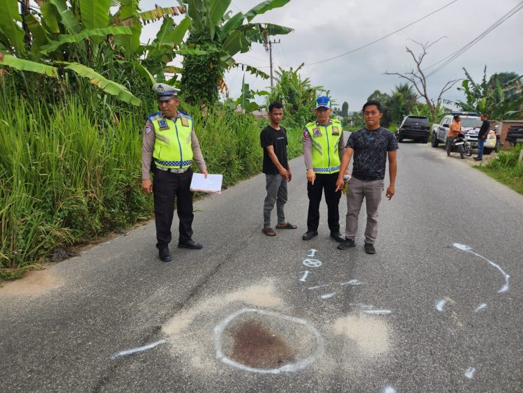 Unit Gakkum Polres Simalungun Buru Pelaku Tabrak Lari dengan Metode PRESISI : Pelajar 17 Tahun Tewas.