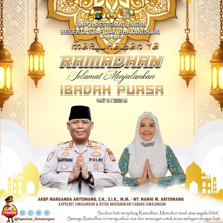 Sambut Ramadan 1447 H, Kapolres Simalungun Ajak Masyarakat Perkuat Iman & Pelayanan Dengan Hati.