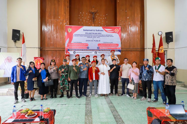 Perhimpunan Mahasiswa Katolik Republik Indonesia (PMKRI) Cabang Pematang Siantar Santo Fransiskus dari Asisi gelar diskusi publik 1 tahun kepemimpinan Walikota Pematangsiantar.