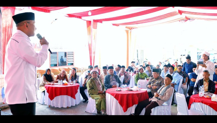 Hadiri Groundbreaking Rumah Tahfiz Qur'an H Sugiat Santoso, Bupati Simalungun : "Pahalanya Mengalir Dari Dunia Sampai ke Akhirat".