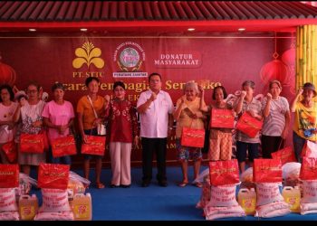 Wali Kota Pematangsiantar Wesly Silalahi, SH, MKn Hadiri Acara Pemberian Bantuan Sosial kepada Warga Tionghoa Dalam Rangka Menyambut Tahun Baru Imlek 2026.