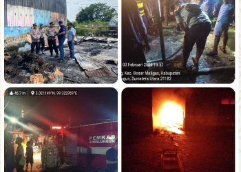 Rentetan Kebakaran di Simalungun, Kapolres Imbau Warga Waspada Listrik & Tabung Gas.