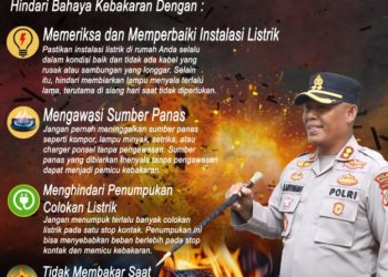 Himbauan Kapolres Simalungun: Waspada Kebakaran, Empat Langkah Sederhana Selamatkan Rumah & Keluarga Anda.