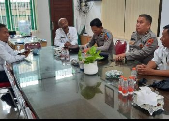 Sat Binmas Polres Pematangsiantar Sambang Kamtibmas dan Silaturahmi di Kantor Cabdisdik Provsu Wilayah VI.