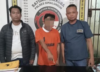 Polres Simalungun Ungkap Kasus Peredaran Narkotika Jenis Sabu di Pamatang Simalungun.