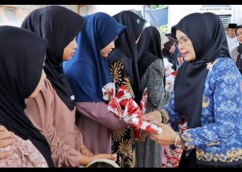 TP PKK Kabupaten Simalungun Apresiasi Majelis Taklim Al-Ikhlas Nagori Padang Mainu.