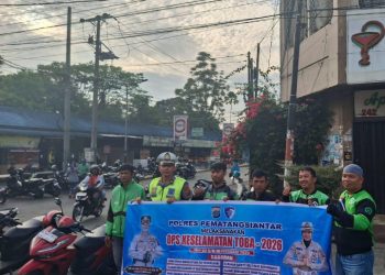 Ops Keselamatan Toba 2026,Polres Pematangsiantar Gencarkan Sosialisasi.