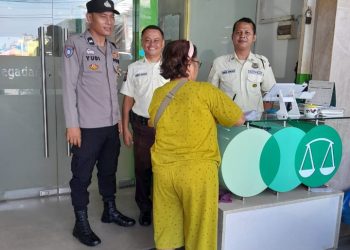 Jalin Silaturahmi, Bhabinkamtibmas Polsek Siantar Utara Sambang Kamtibmas.