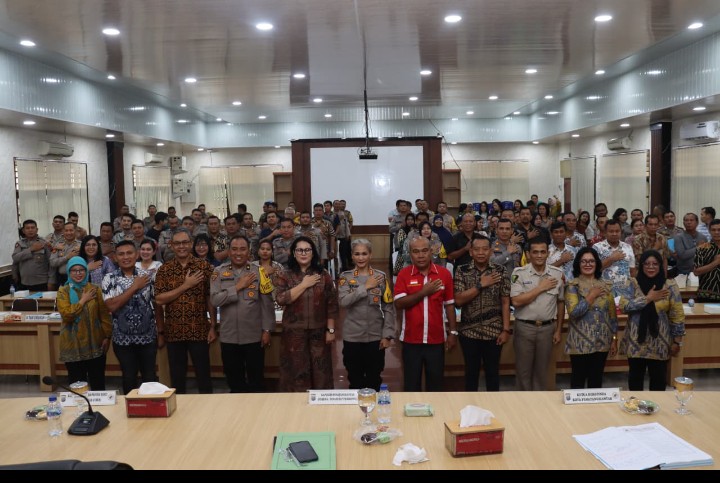 Polres Pematangsiantar Laksanakan RAT Buku Ke VI Tahun Konsumen Primkopol.