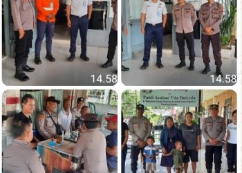 Sat Binmas Polres Pematangsiantar Gencarkan Patroli Sambang Kamtibmas.