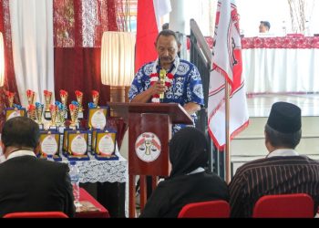Wali Kota Pematangsiantar Wesly Silalahi, SH, MKn Diwakili Kesbangpol Ir Ali Akbar Hadiri Kegiatan Education & Anti-Narcotics Award 2026 & FGD.