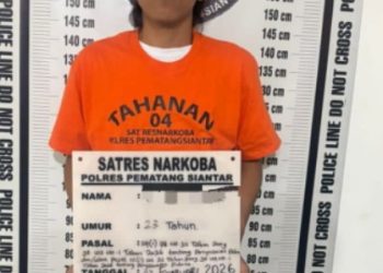 Pemilik Ganja 85.20 Gram Berhasil Diamankan Polres Pematangsiantar Saat Mengendarai Sepeda Motor.