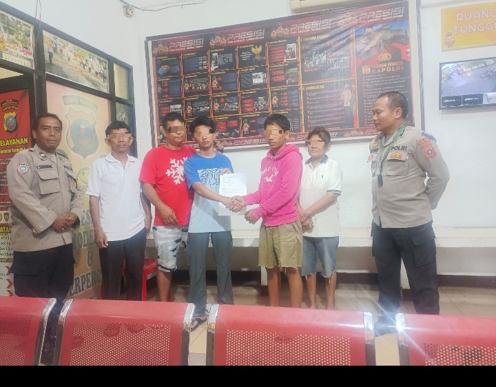 Pencurian Sarung di Pasar Dwikora, Polsek Siantar Utara Selesaikan Dengan Problem Solving.