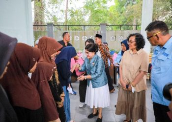 Menyambut Bulan Suci Ramadhan 1447 H/2026 M, Ketua TP PKK Kota Pematangsiantar Ny Liswati Wesly Silalahi Hadiri Acara Punggahan di Dishub Kota Pematangsiantar.