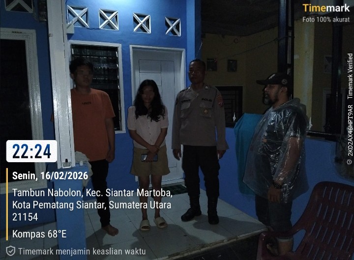 Polsek Siantar Martoba Respon Cepat Cek Laporan masyarakat.